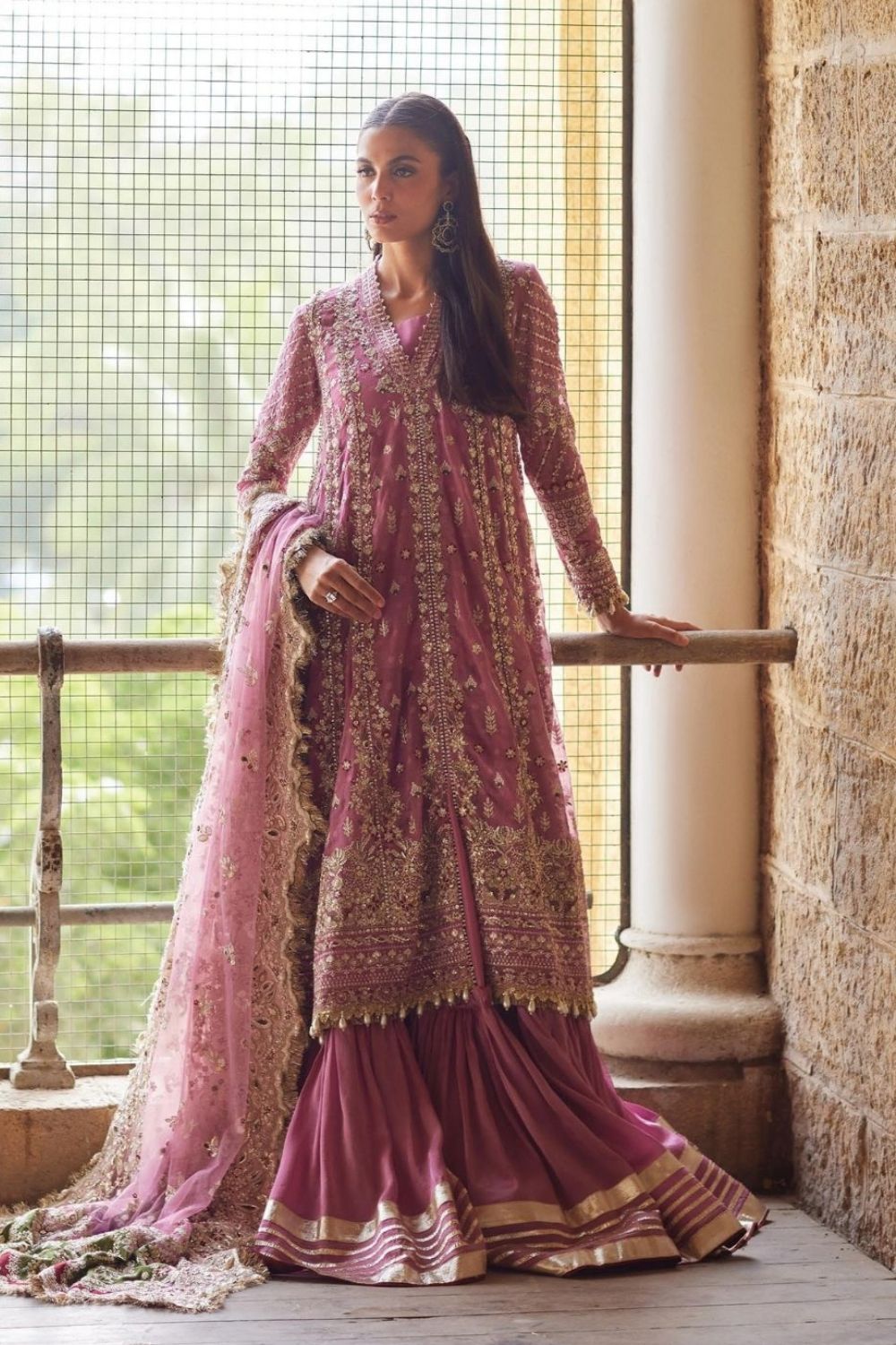 Afrozeh Dastangoi'26 3 Piece Unstitched Embroidered Suit Riwayat