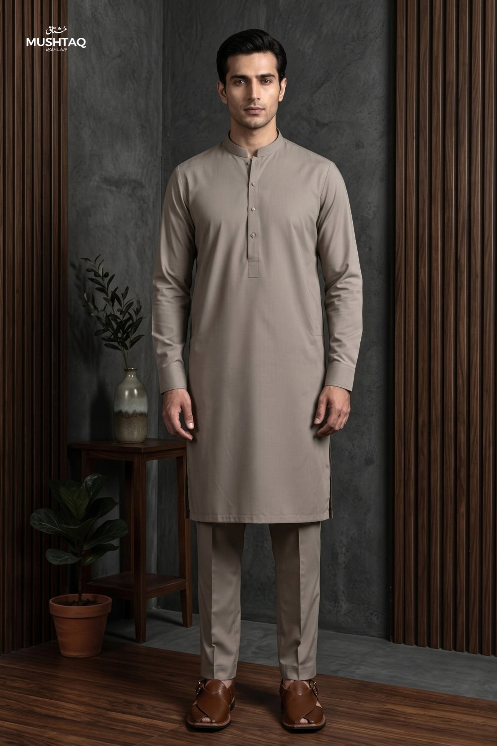 Mens Unstitched Winter Cotton Desgin - 5