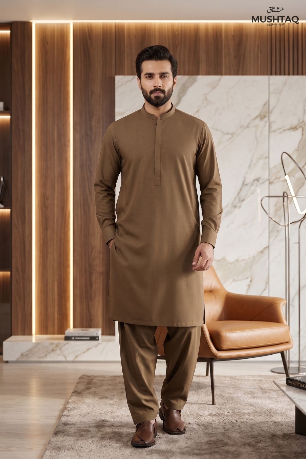 Mens Unstitched Wash & Wear Desgin - 11