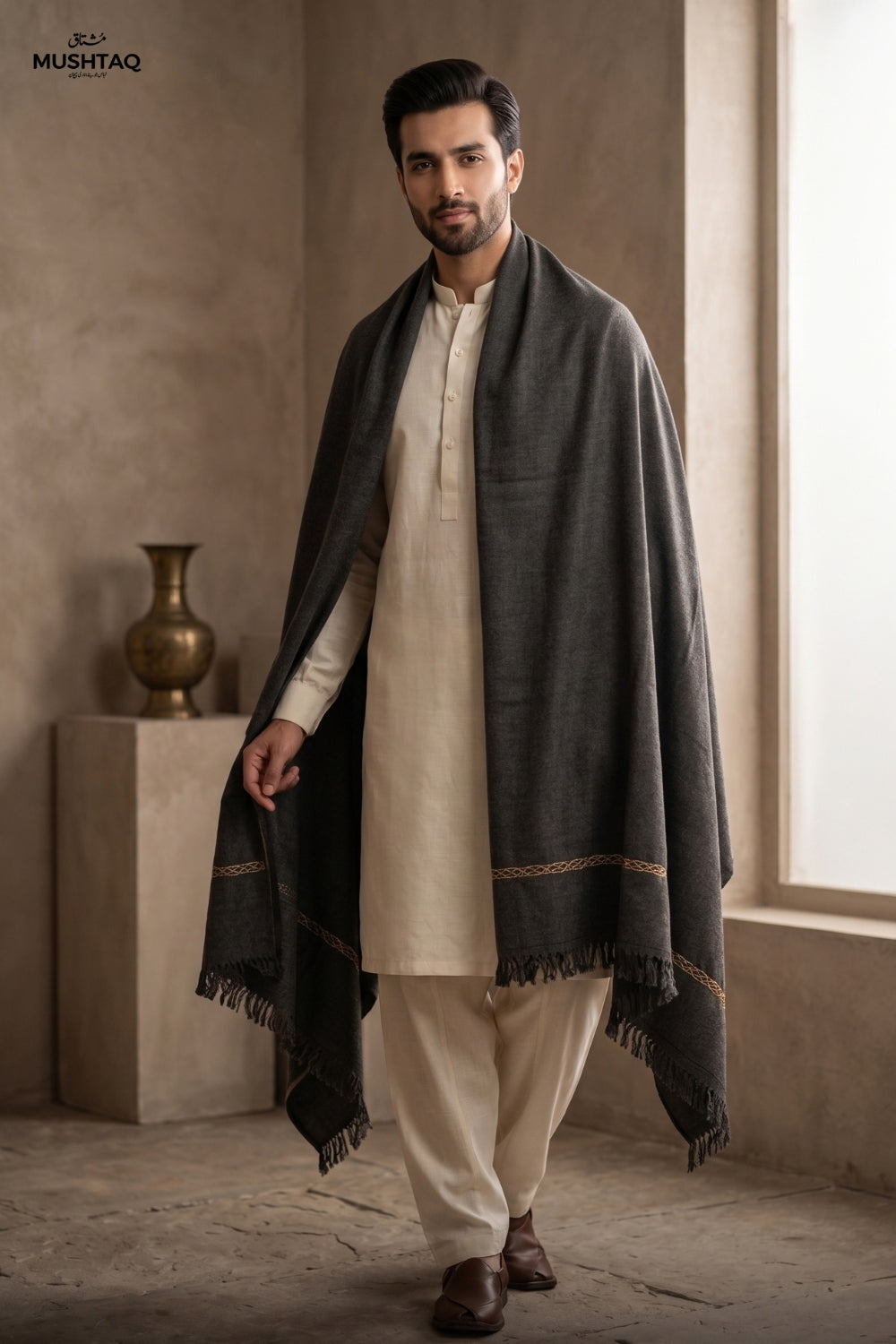 Mens Winters Shawl Desgin - 5
