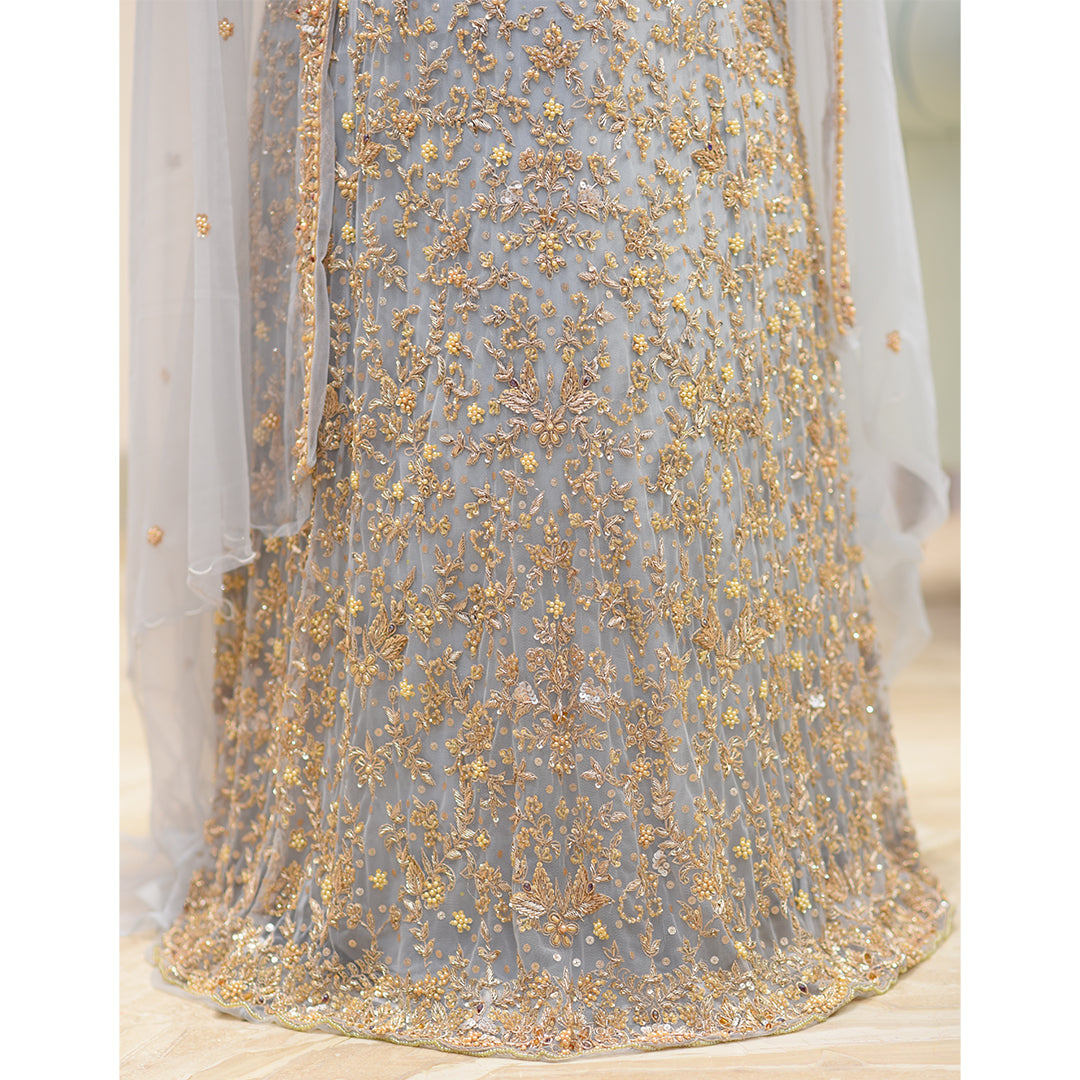 MCS GREY BRIDAL MAXI