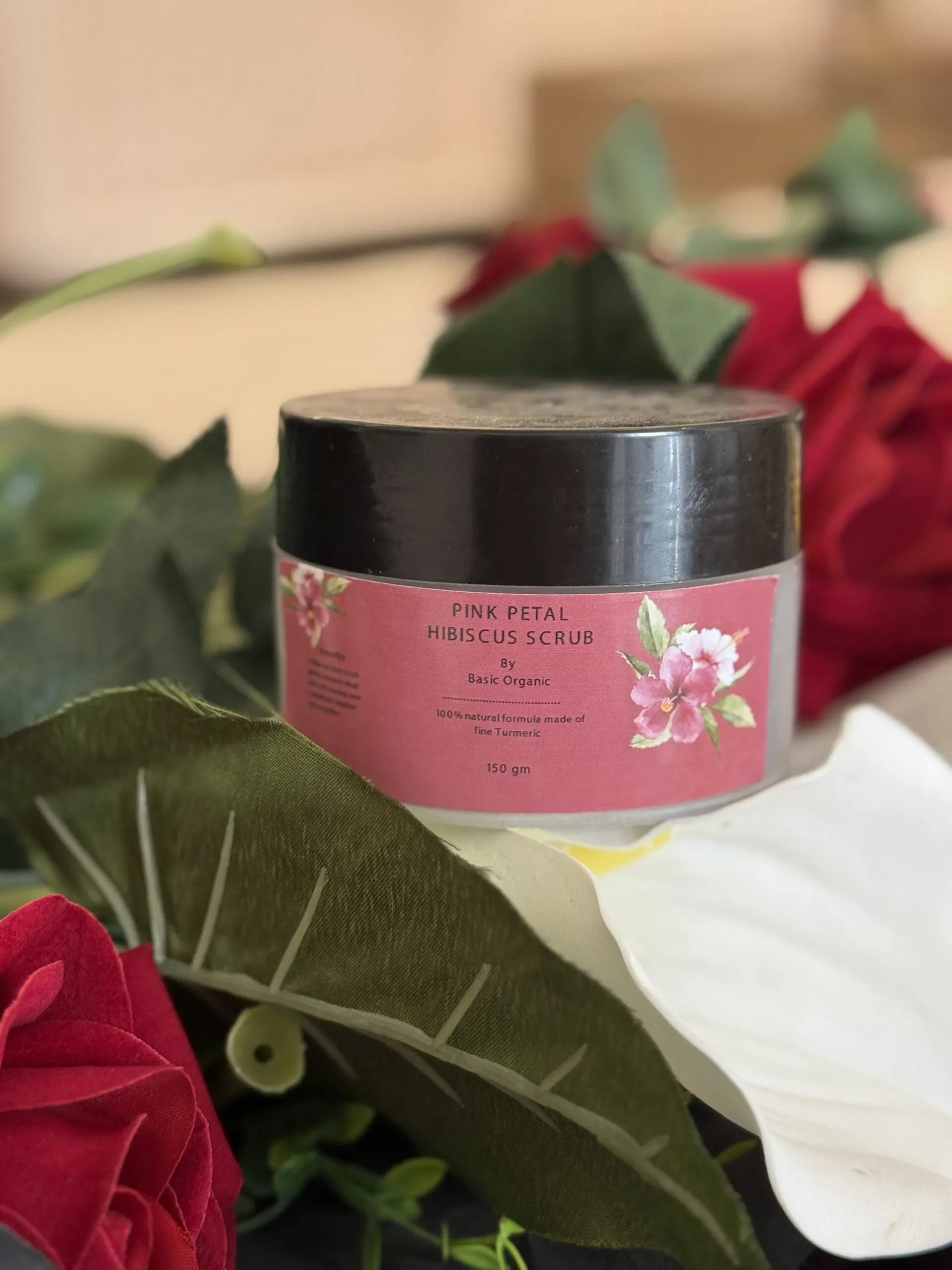 Pink Petal Hibiscus Scrub