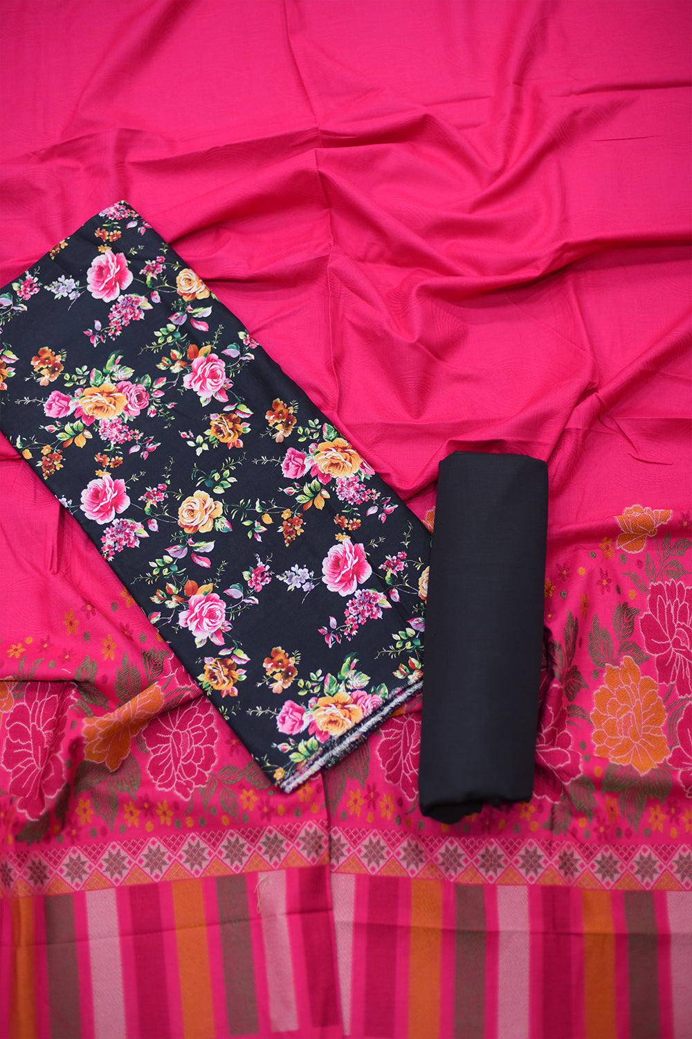 3Pcs Printed Khaddar Desgin -24