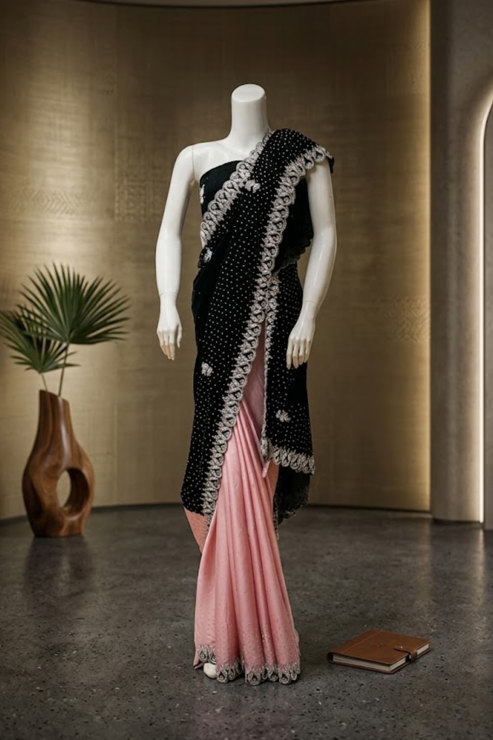 Noor Mahal Bridal Wear by MCS Unstitched Handmade Silk Saree Collection