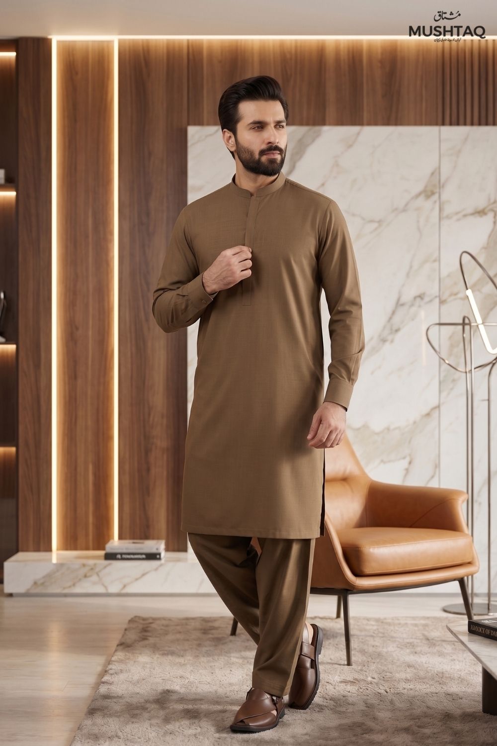 Mens Unstitched Wash & Wear Desgin - 11