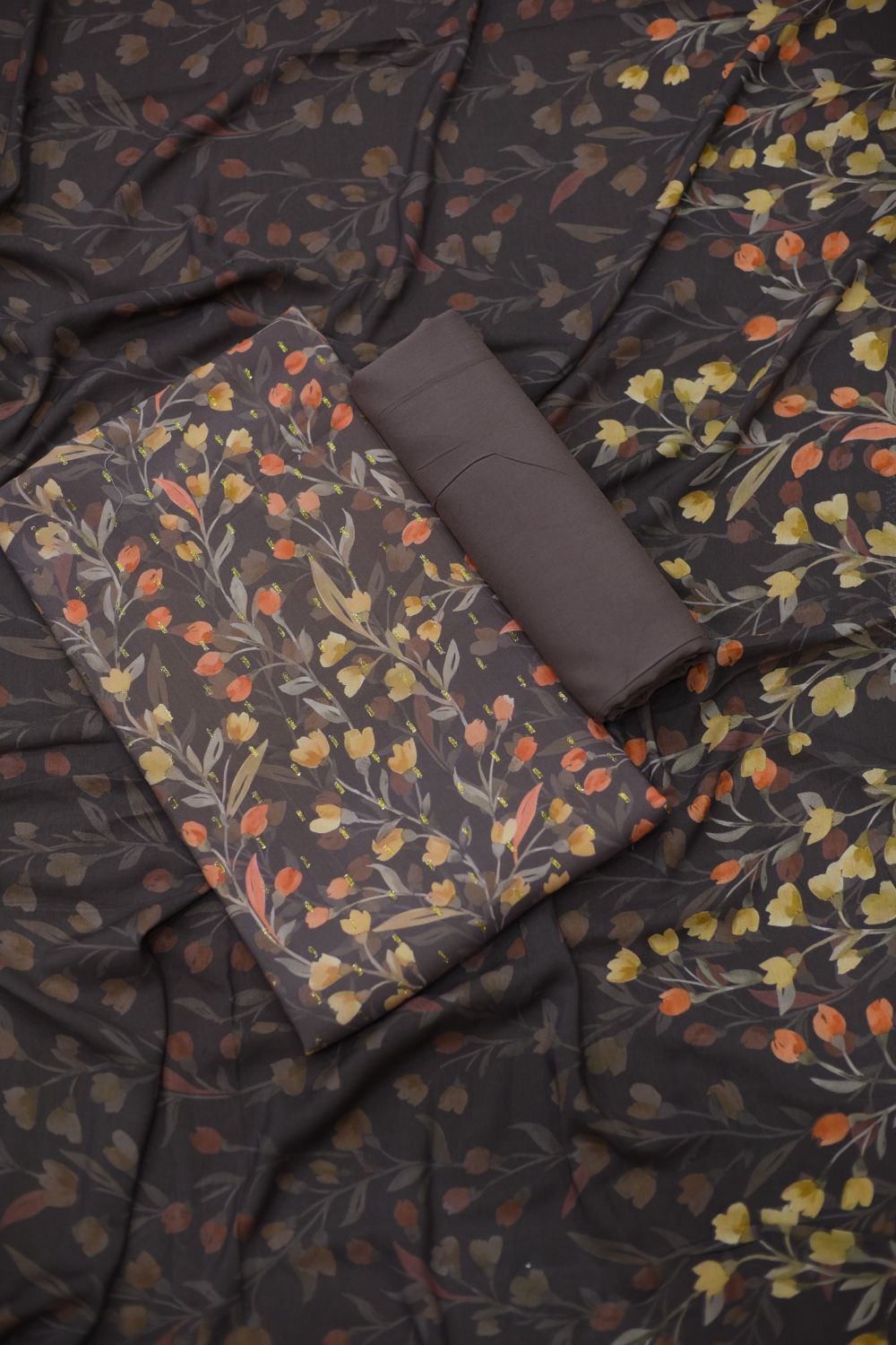3Pcs Printed Linen Desgin -16