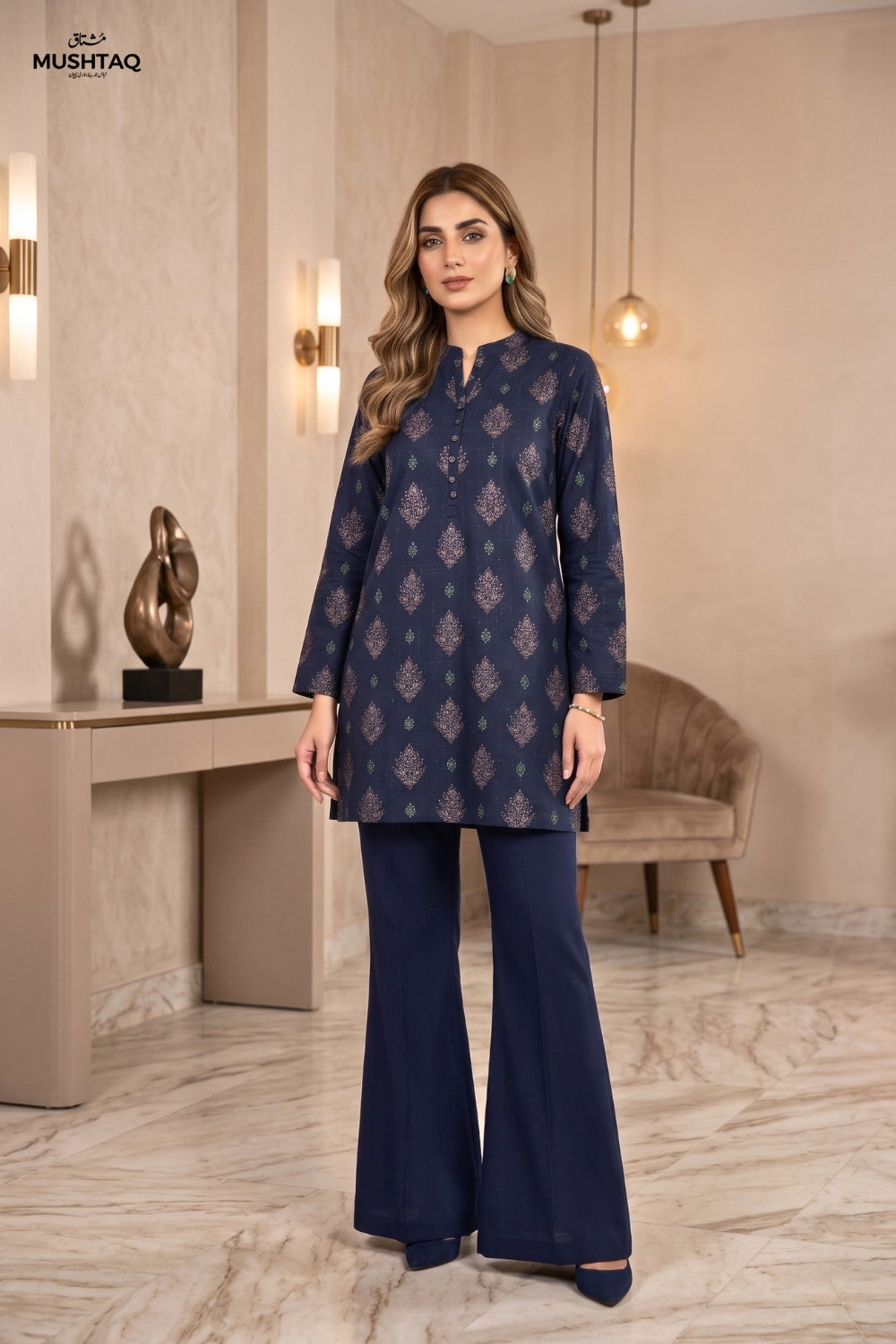 2Pcs Unstitched Printed Marina Ghazal Collection Desgin - 6