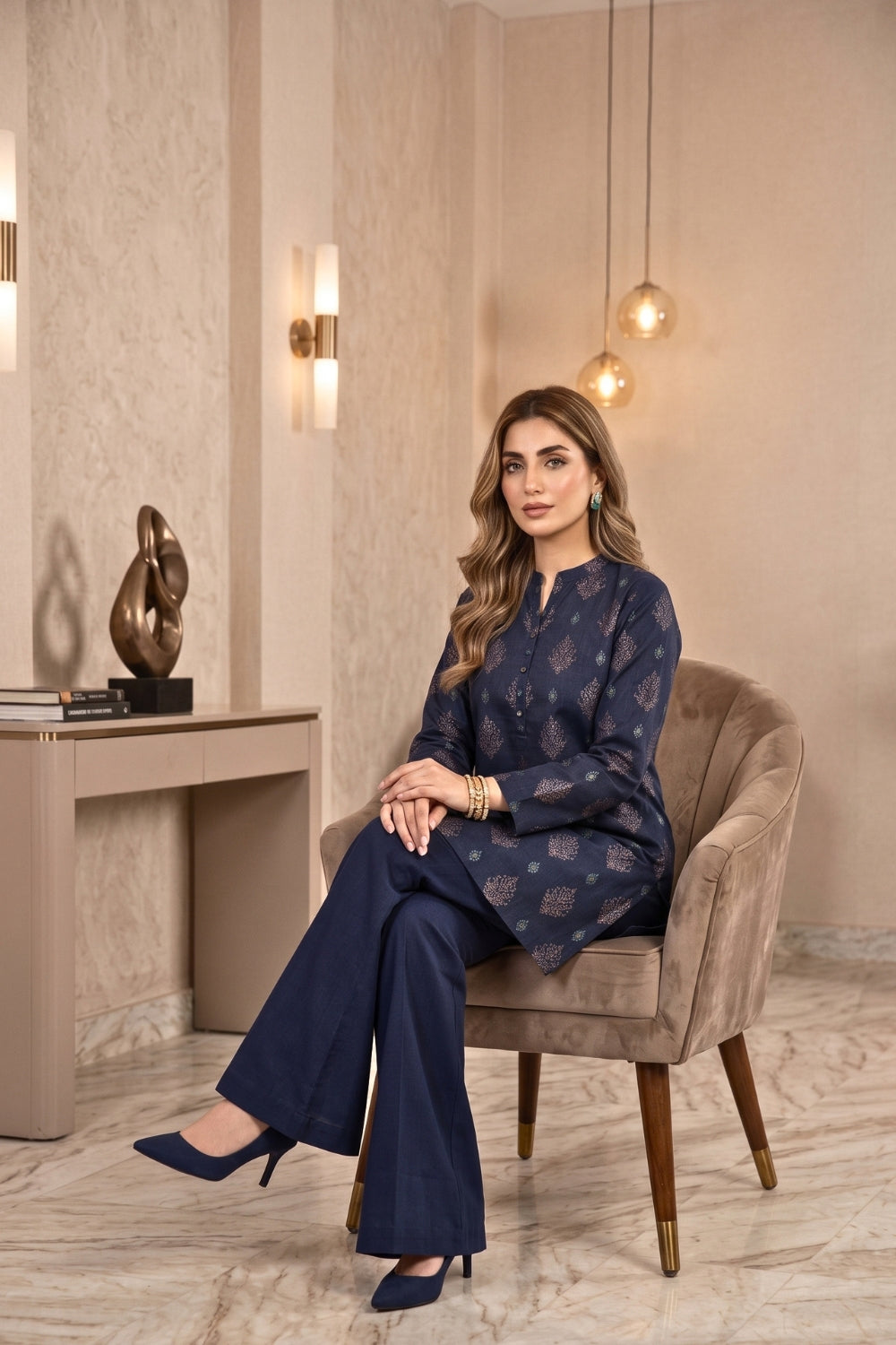 2Pcs Unstitched Printed Marina Ghazal Collection Desgin - 6