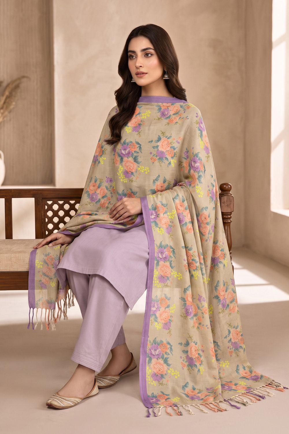 Pashmina Shawl Desgin - 12