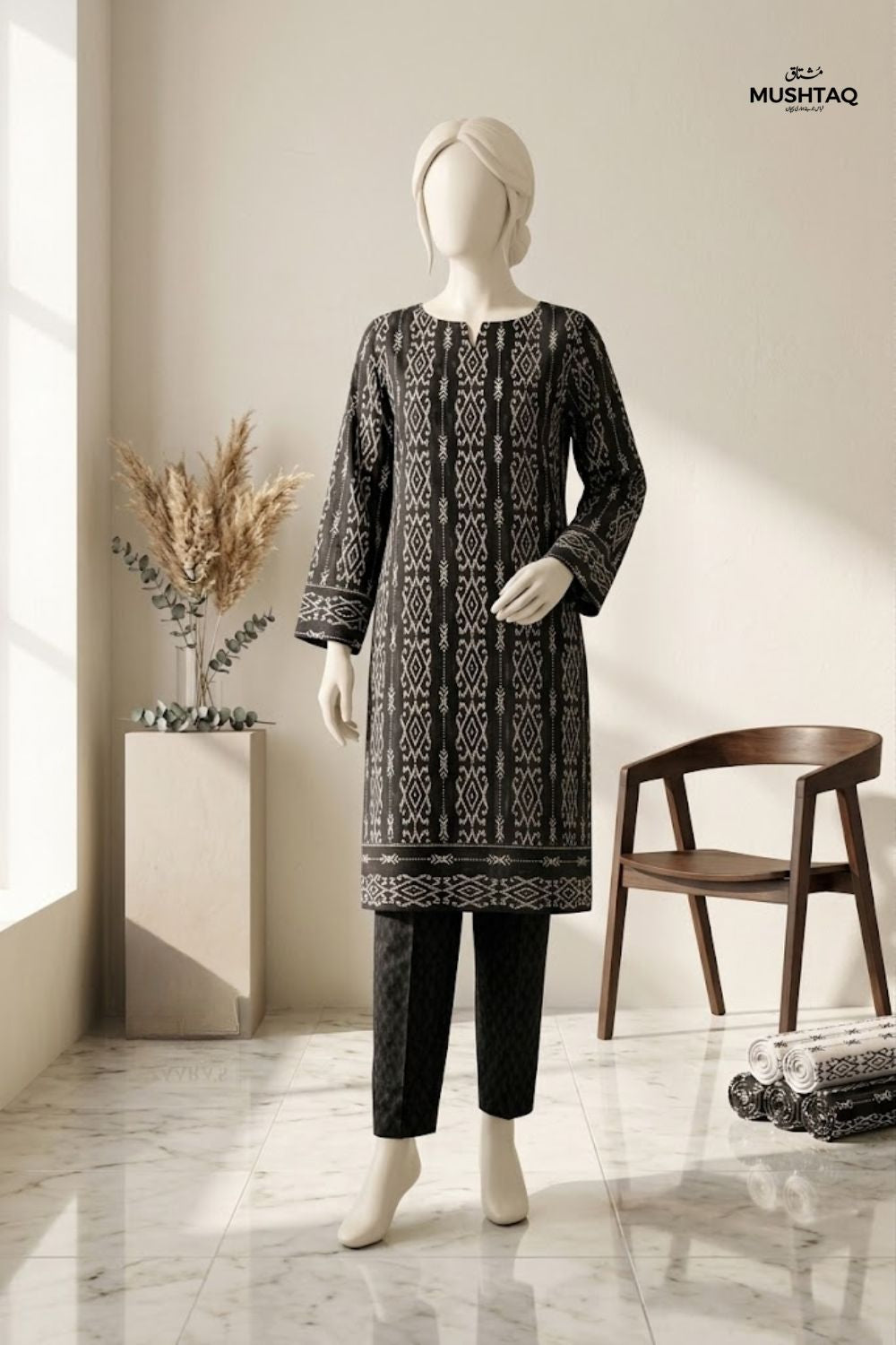 2Pcs Unstitched Printed Lawn Collection Desgin - 5