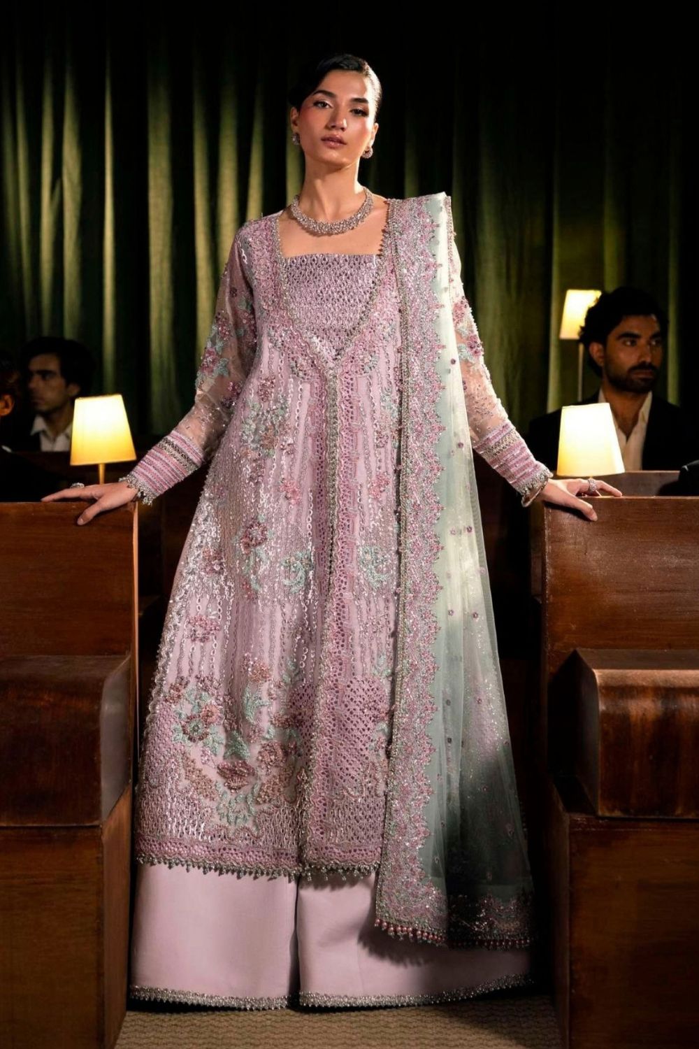 Elaf Premium Serenade 3 Piece Unstitched Embroidered EHM-09 OPHELIA