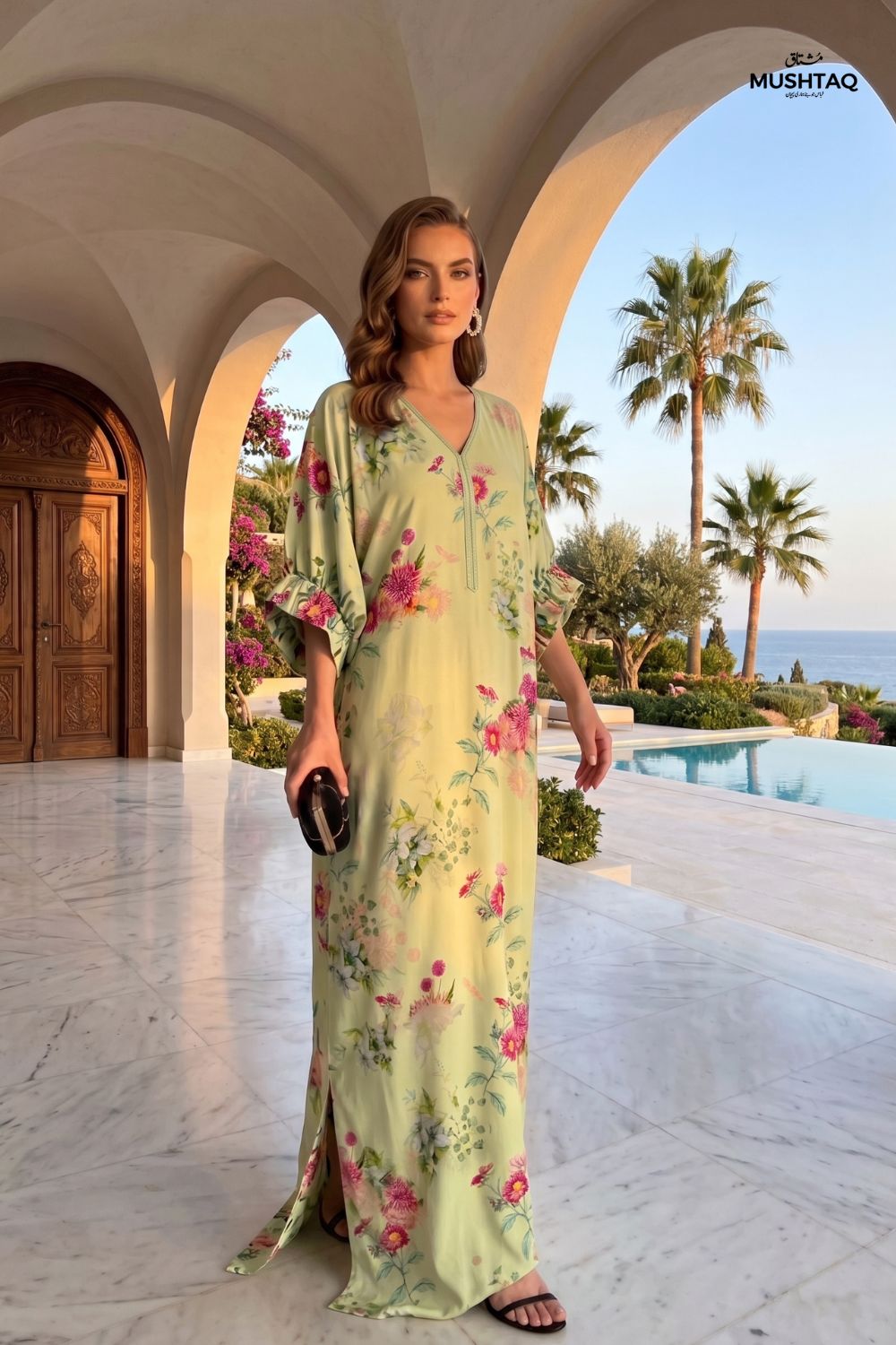 Mushtaq Stitched Printed Kaftan Collection Desgin - 5