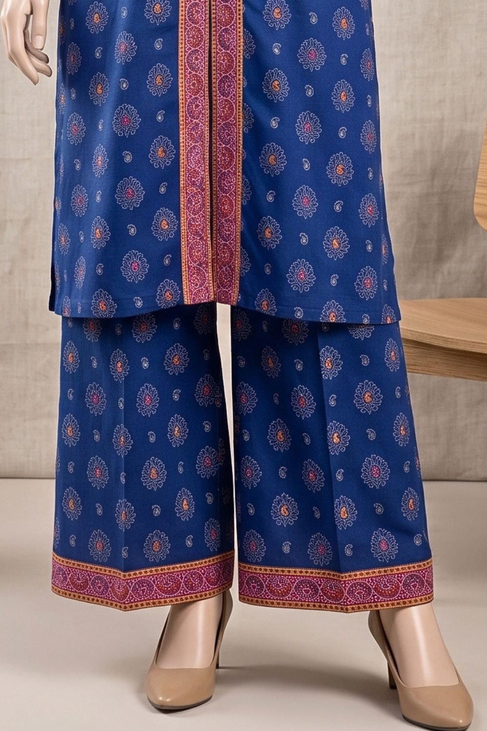 2Pcs Unstitched Printed Lawn Dua Collection Desgin - 2