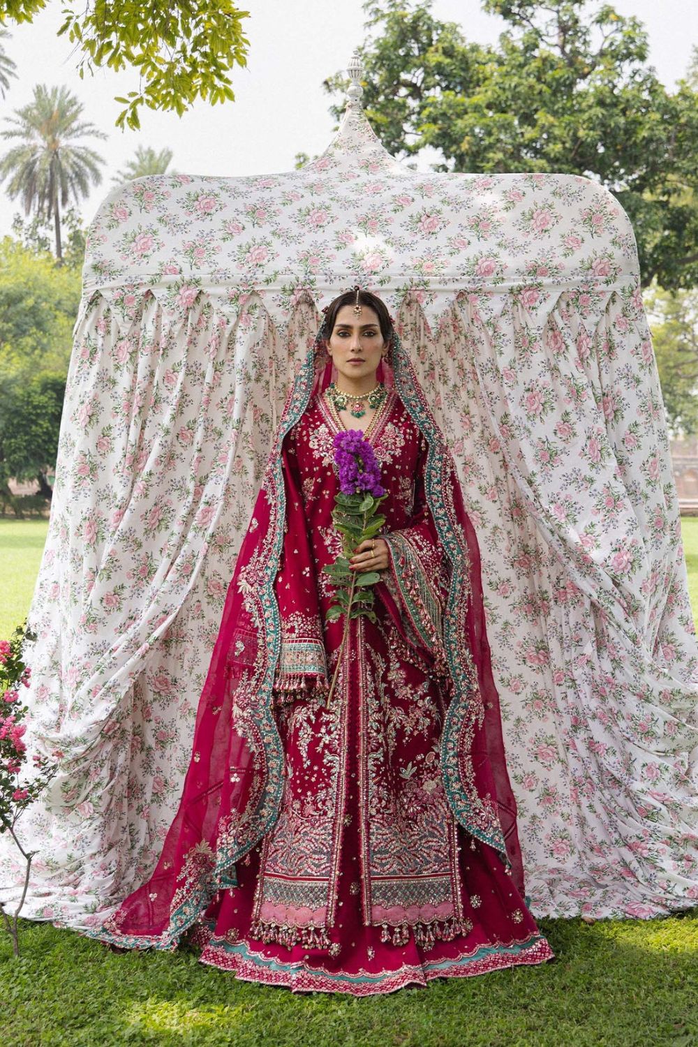 Hussain Rehar The Doll House 3pcs Unstitched Festive Collection Sher Bano