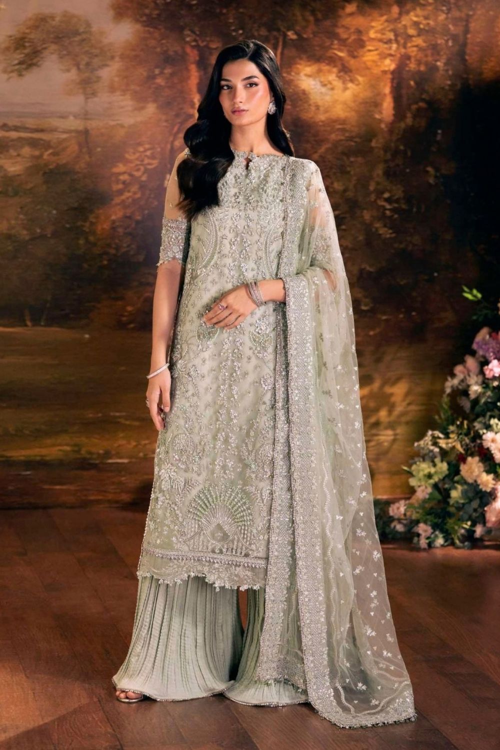 Elaf Premium Serenade 3 Piece Unstitched Embroidered EHM-08 ELYSIA
