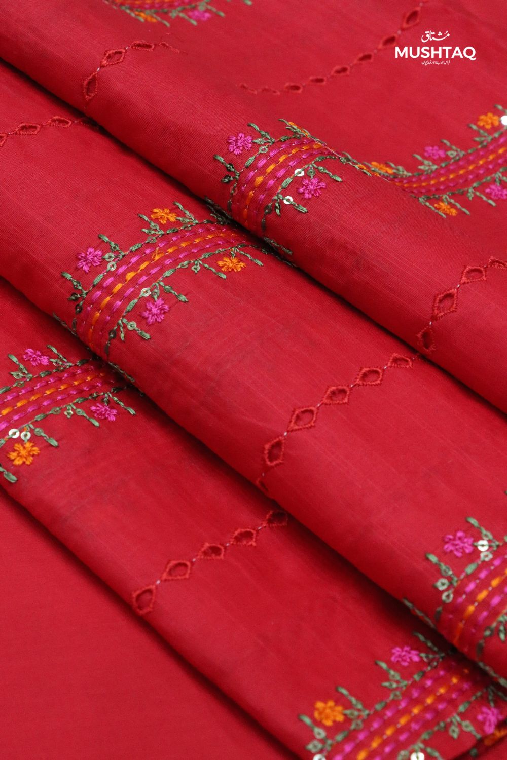 2Pcs Embroidered Lawn Desgin - 34