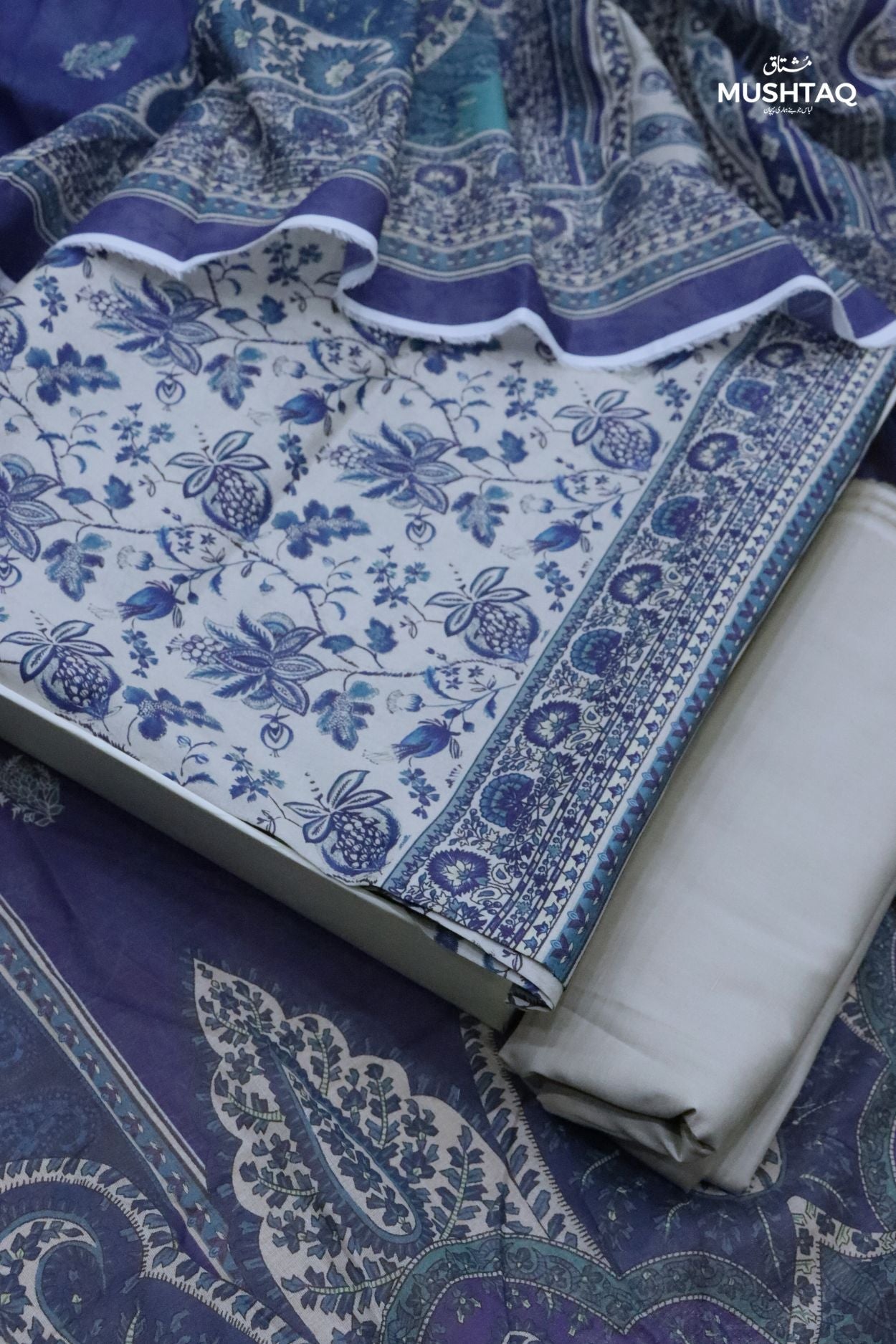 3Pcs Printed Lawn Desgin - 96