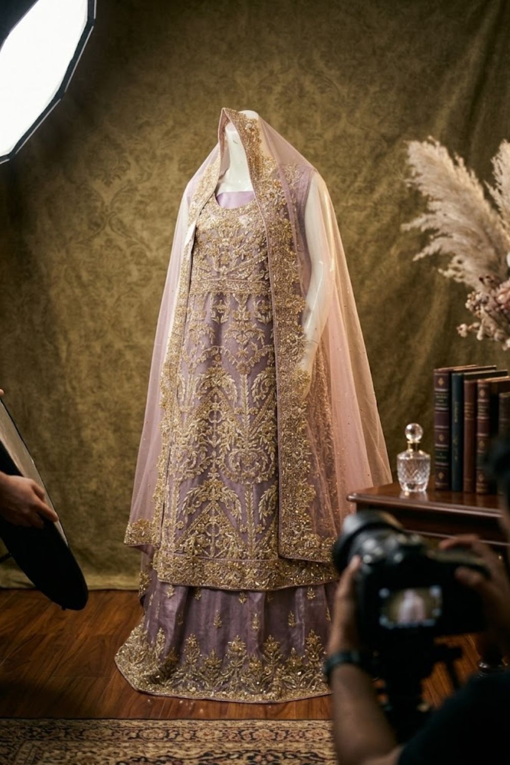 Zareen Bridal Wear by MCS Unstitched Handmade Net Bridal Maxi Collection