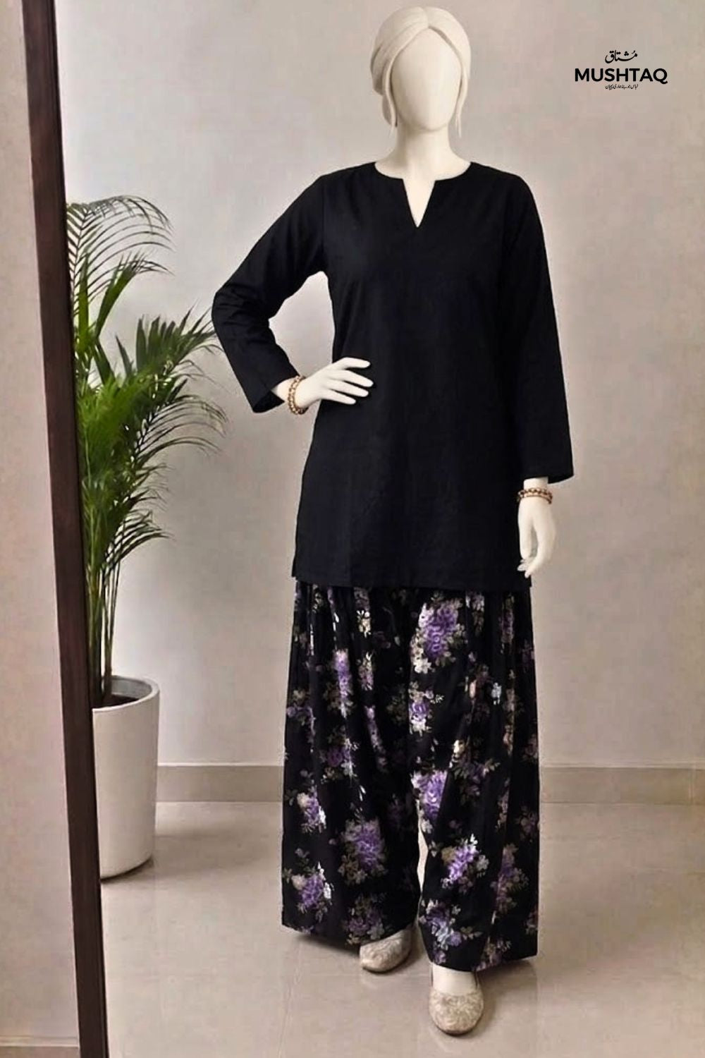 2Pcs Unstitched Printed Izzah Lawn Collection Desgin - 1
