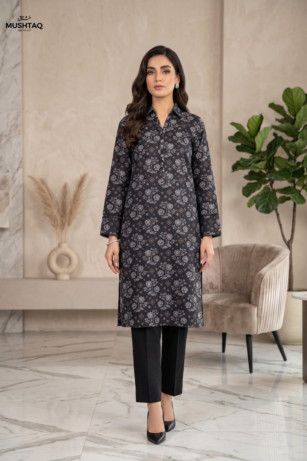 2Pcs Unstitched Printed Marina Collection Desgin - 1