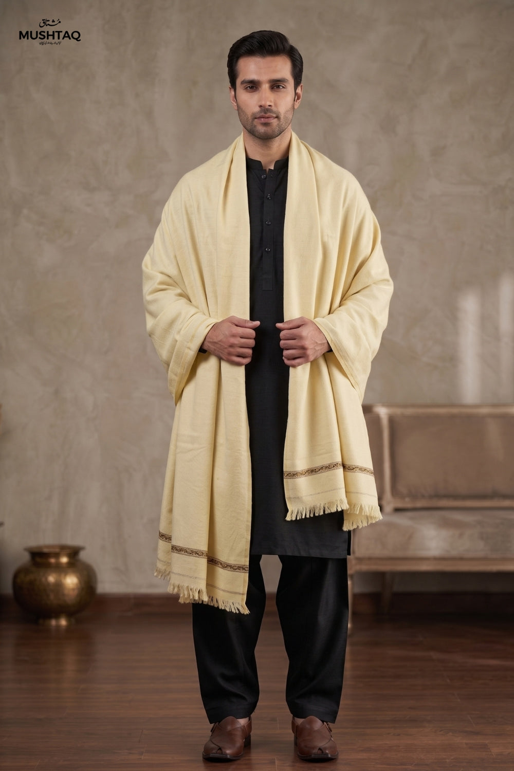 Mens Winters Shawl Desgin - 1