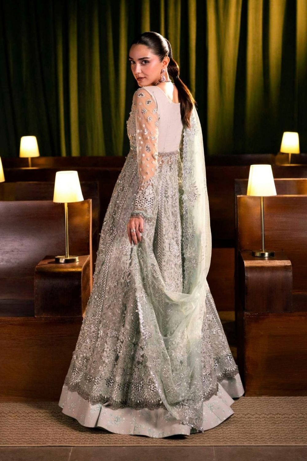 Elaf Premium Serenade 3 Piece Unstitched Embroidered EHM-06 MOONVEIL