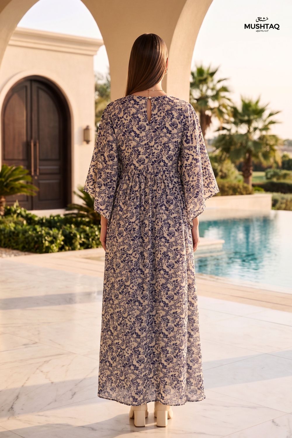 Mushtaq Stitched Printed Kaftan Collection Desgin - 7