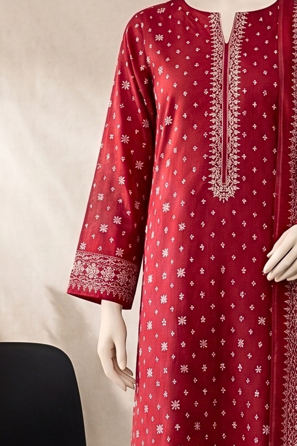 Mushtaq Zimal Collection 3Pcs Unstitched Printed Lawn Desgin - 7