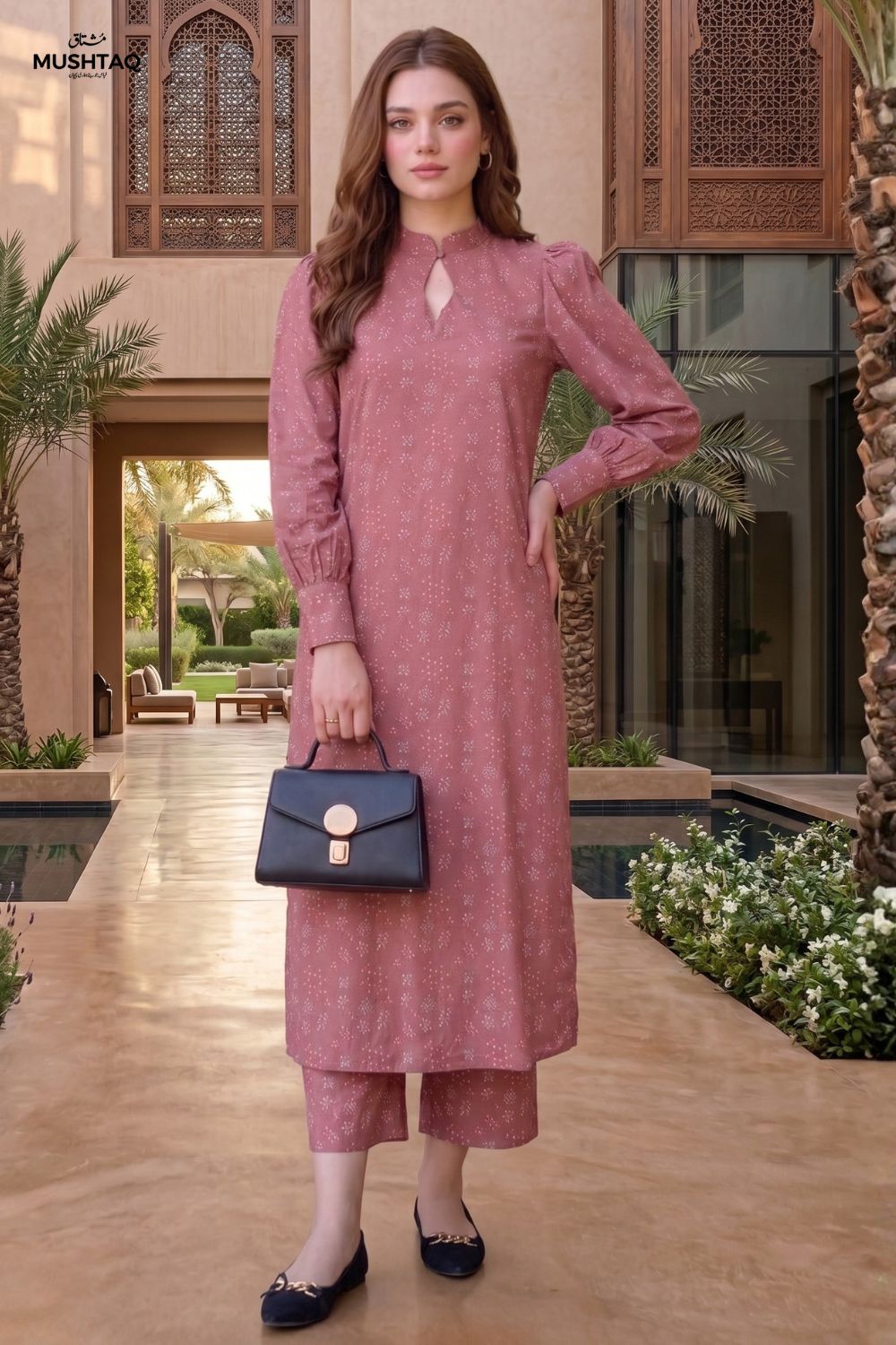 2Pcs Unstitched Printed Noorain Lawn Collection Desgin - 1