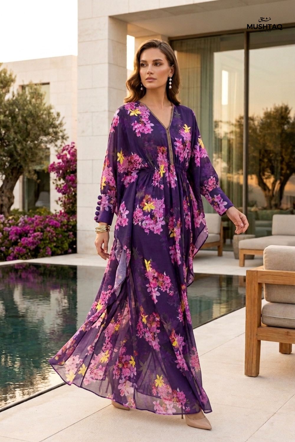 Mushtaq Stitched Printed Kaftan Collection Desgin - 8