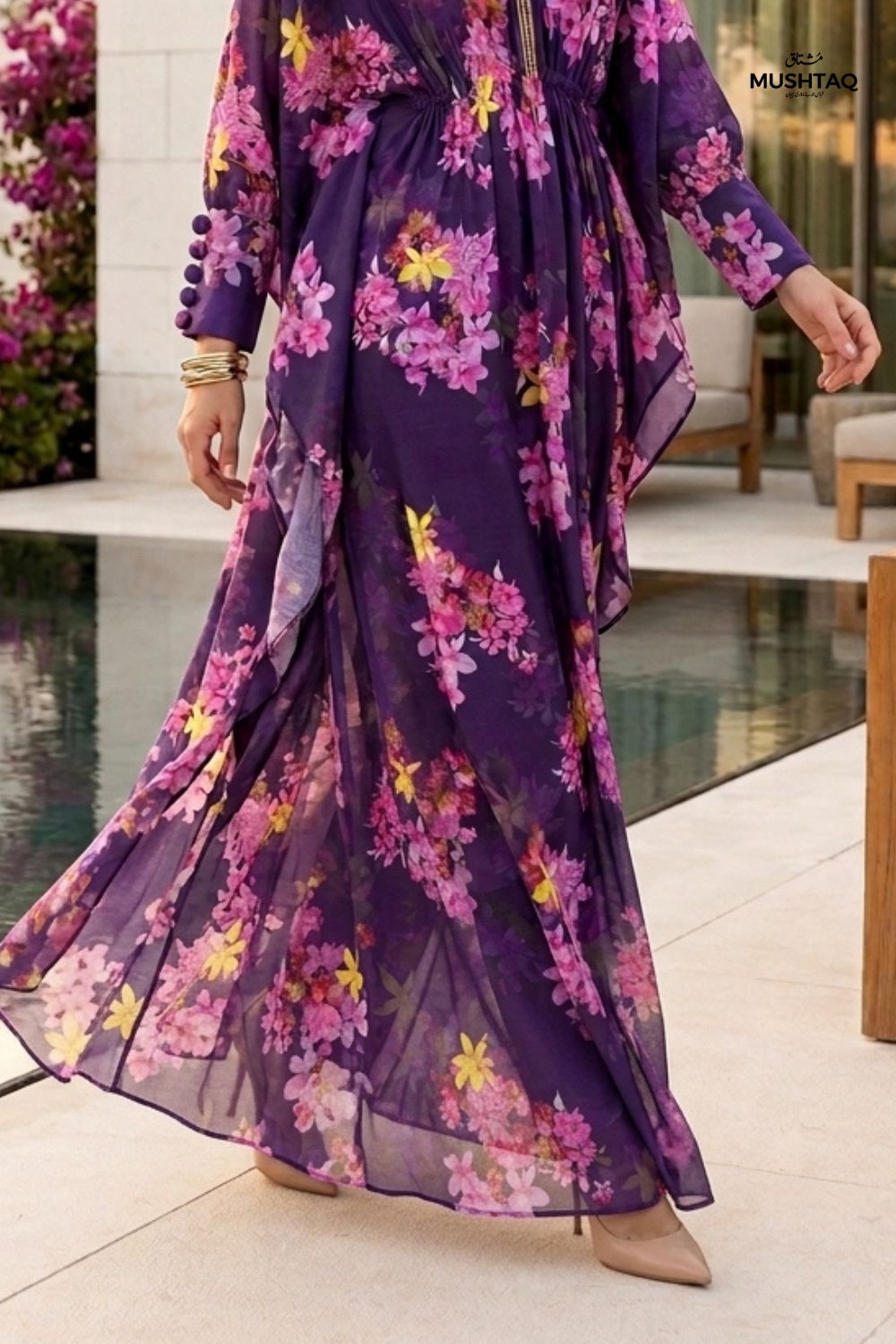 Mushtaq Stitched Printed Kaftan Collection Desgin - 8