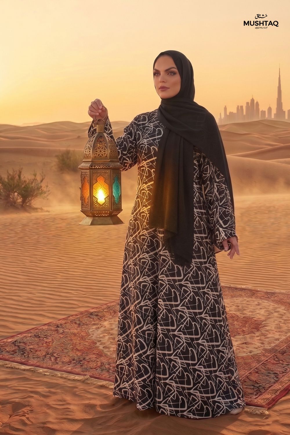 Abaya without stallers Desgin - 3