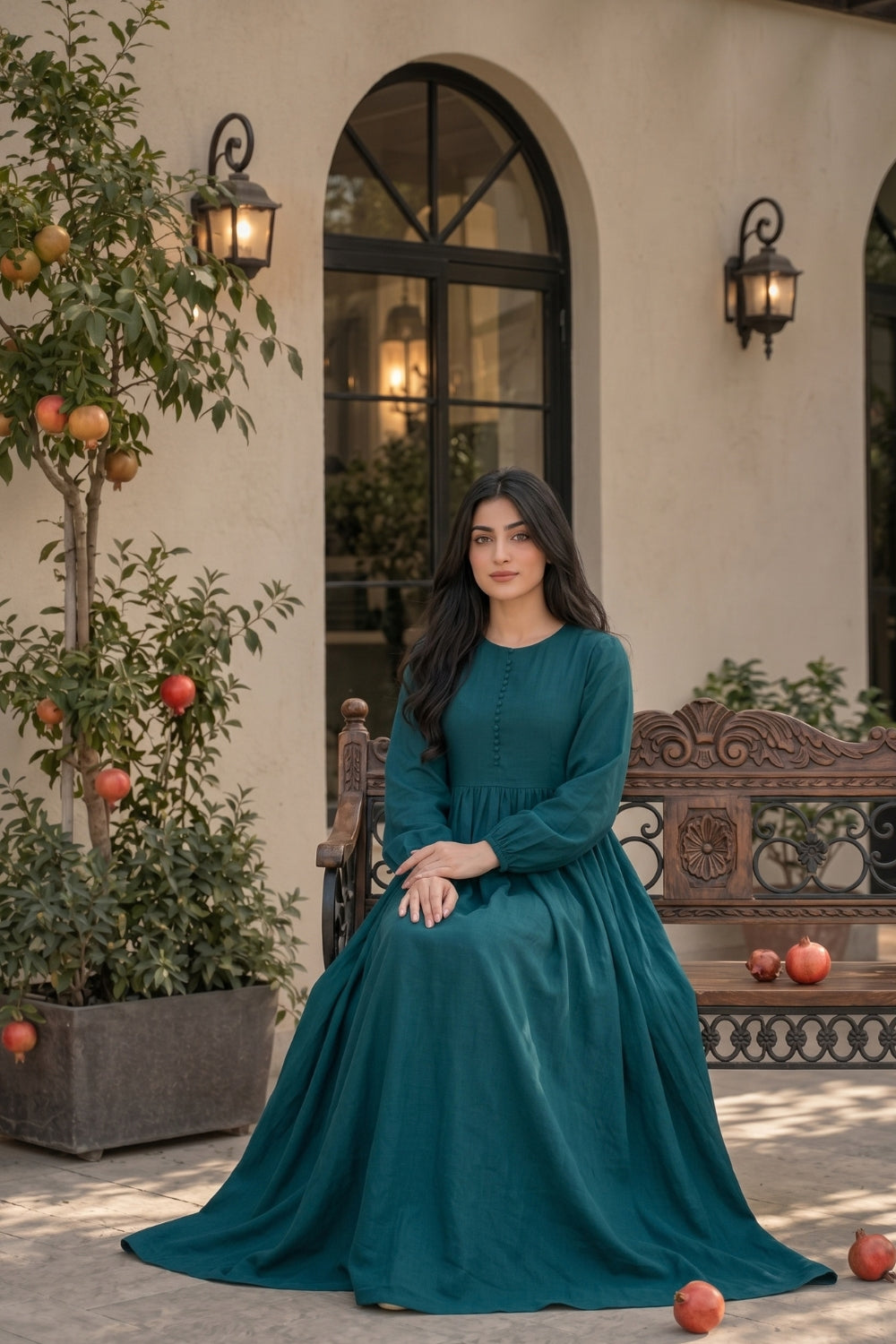 Mushtaq 2Pcs Unstitched Plain Khaddar Aira Collection Desgin - 1