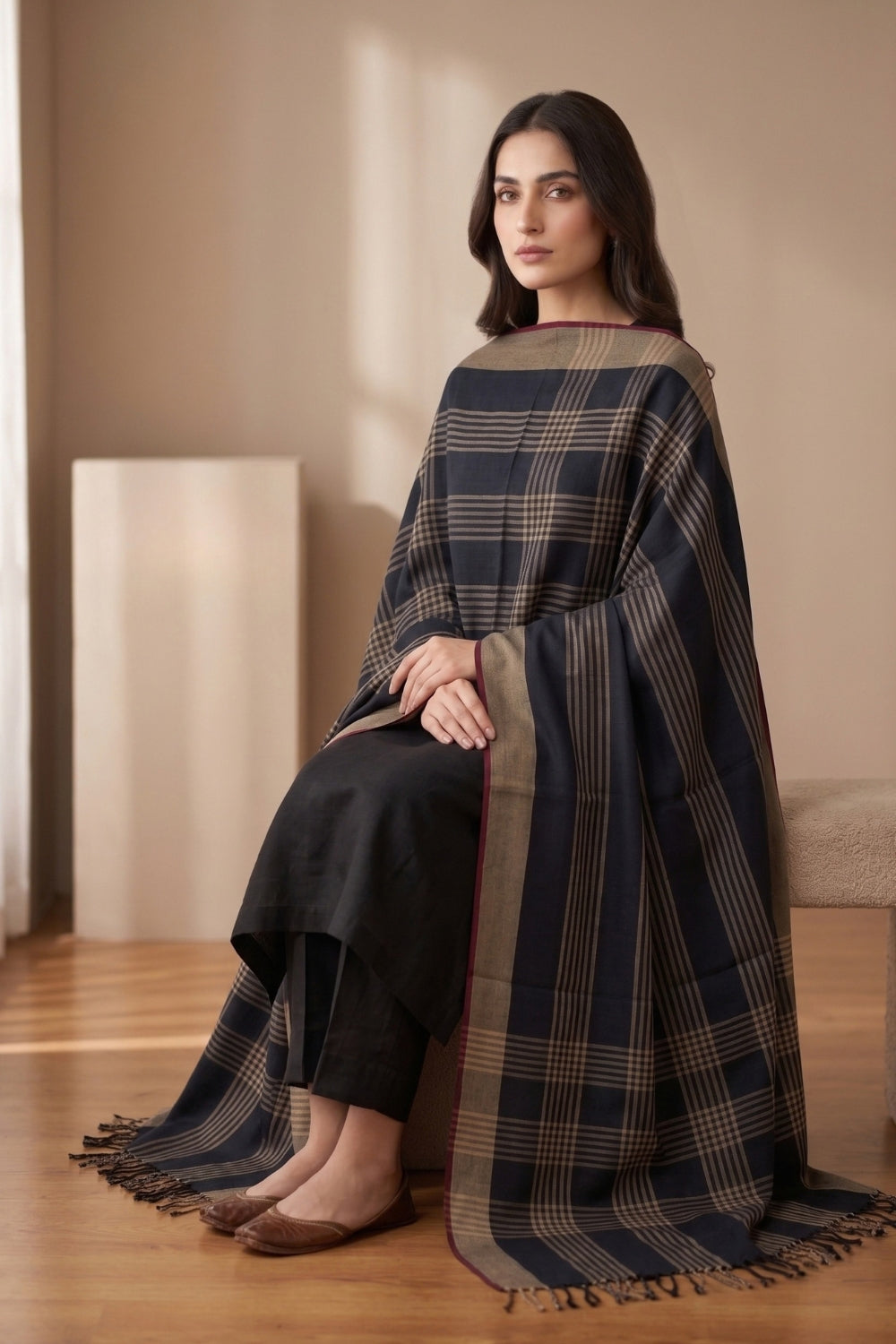 Winter Shawl Desgin - 1