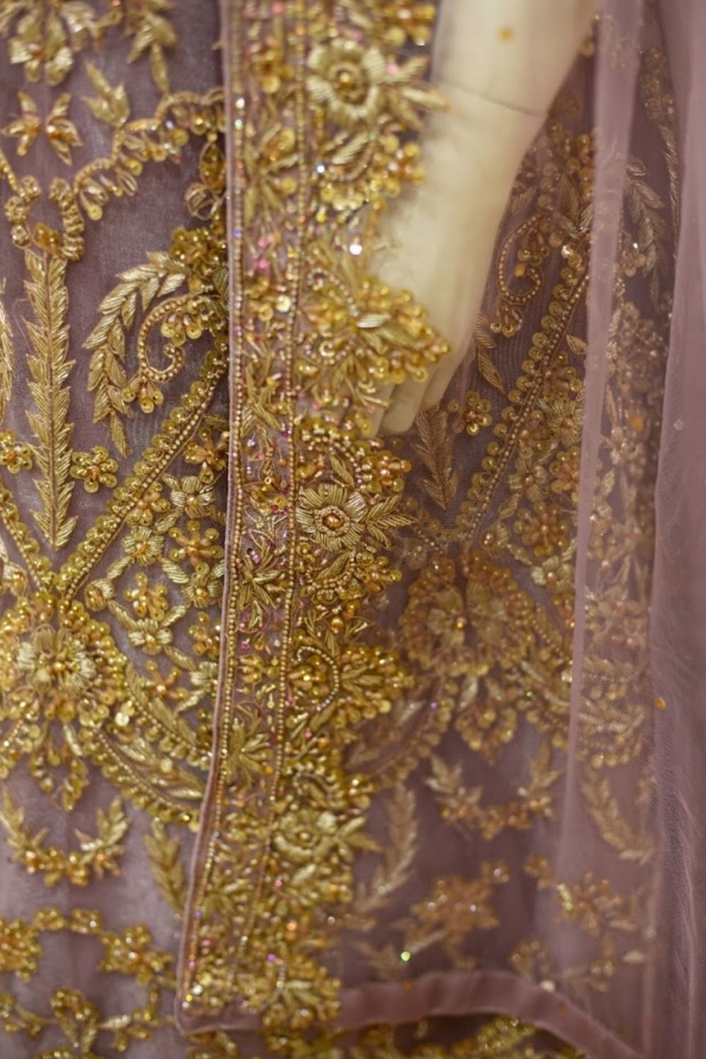 Zareen Bridal Wear by MCS Unstitched Handmade Net Bridal Maxi Collection