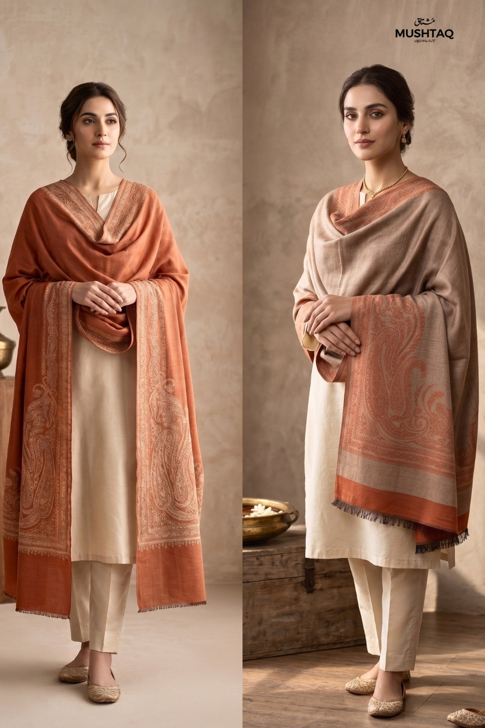 Summer Double side Fancy Shawl Desgin - 2
