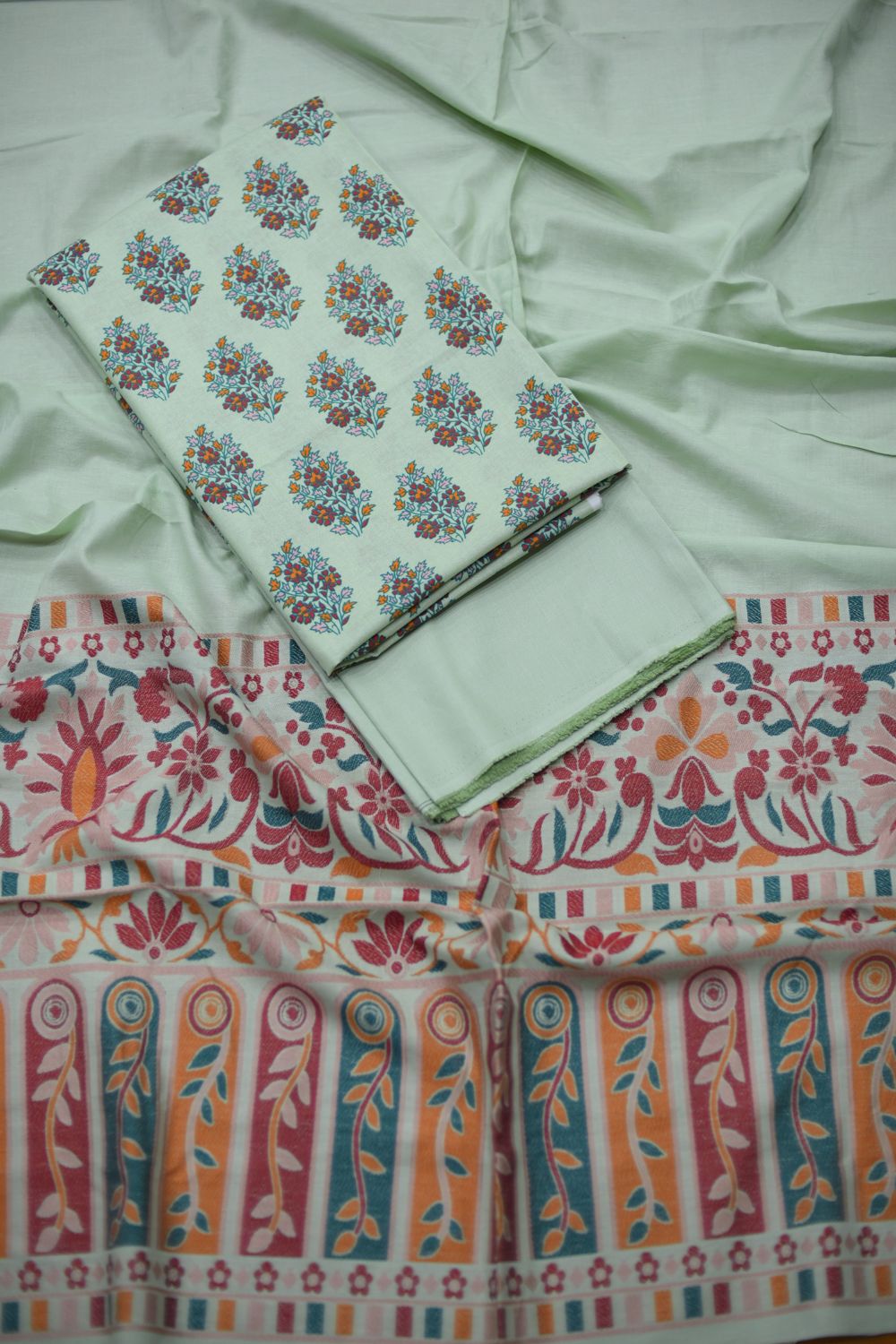 3Pcs Printed Khaddar Desgin -09