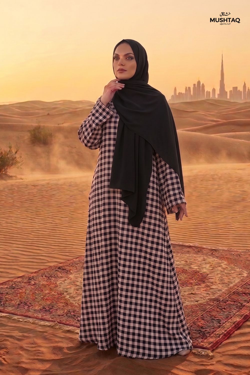 Abaya without stallers Desgin - 3