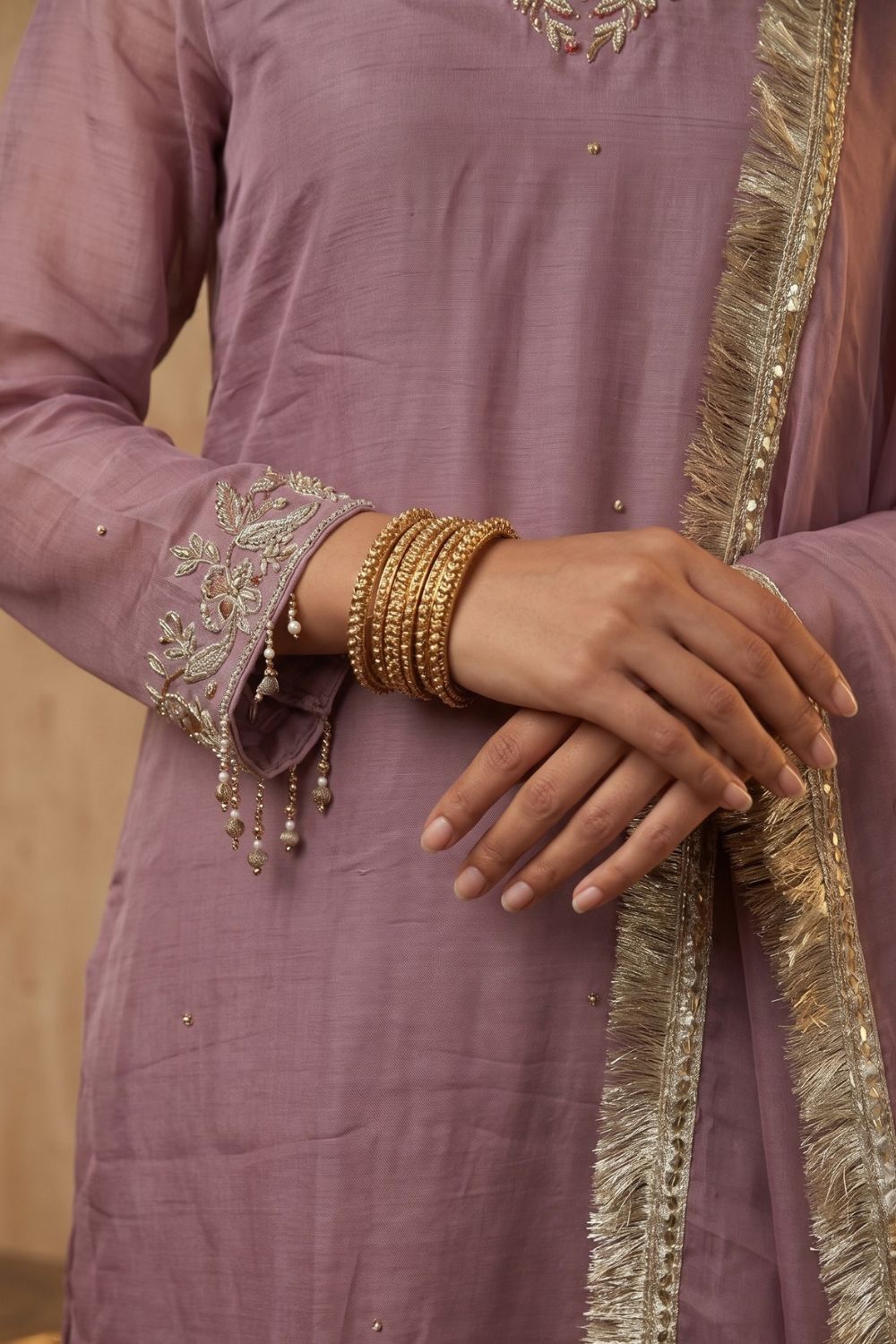 Mushtaq 3pcs Stitched Chiffon Collection Desgin - 3