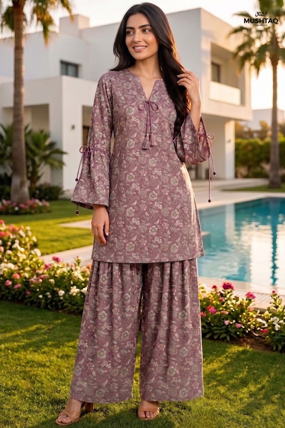 2Pcs Unstitched Printed Noorain Lawn Collection Desgin - 7
