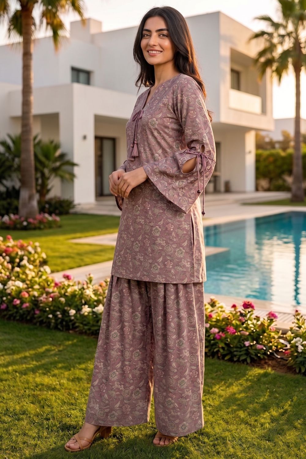 2Pcs Unstitched Printed Noorain Lawn Collection Desgin - 7