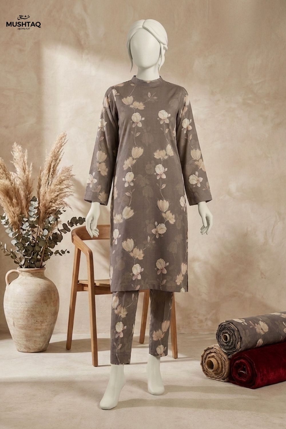 2Pcs Printed Lawn Desgin - 184