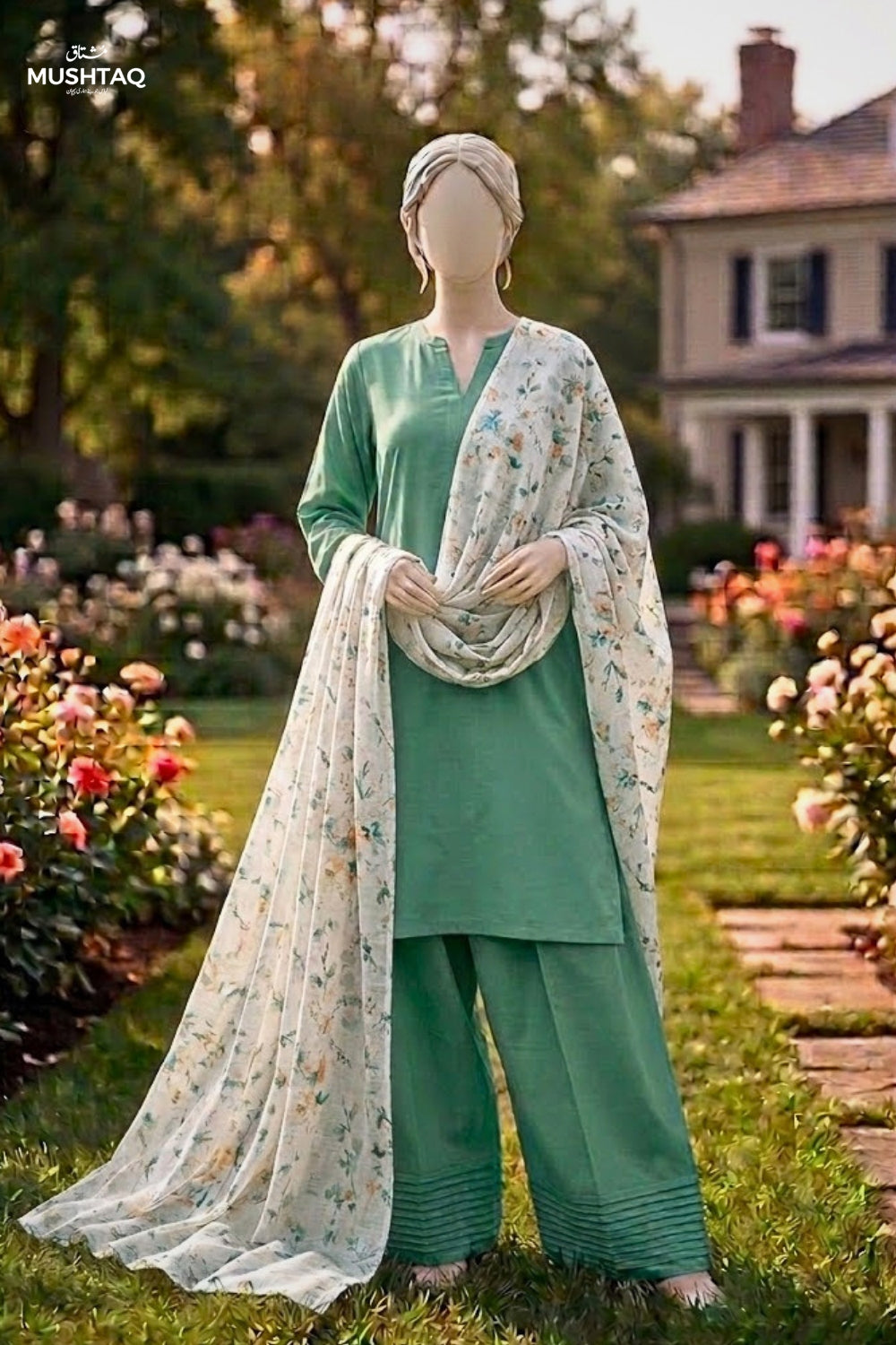Printed Lawn Shawl Desgin - 3