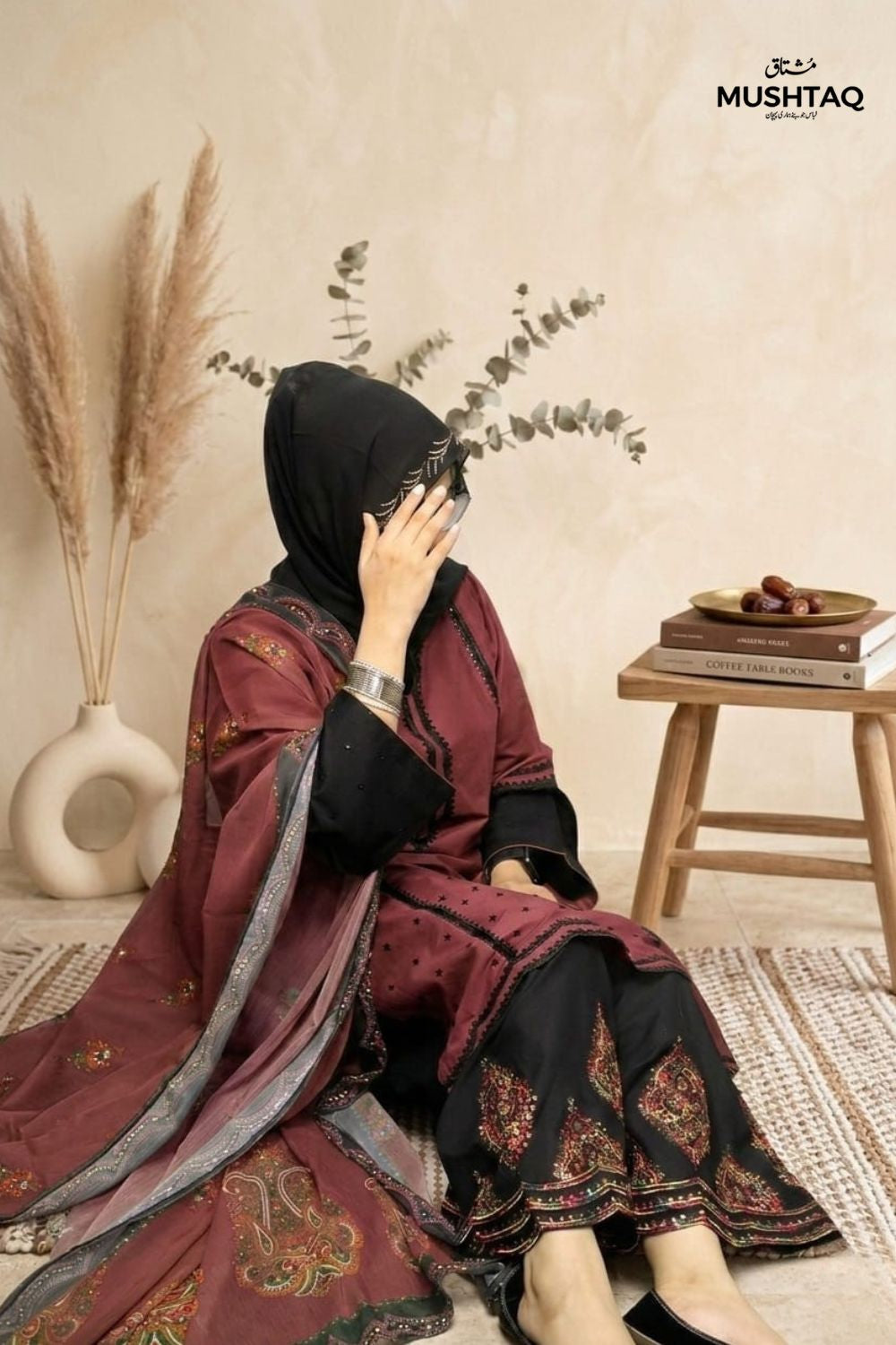 3Pc Embroided Lawn Stitched Desgin - 2