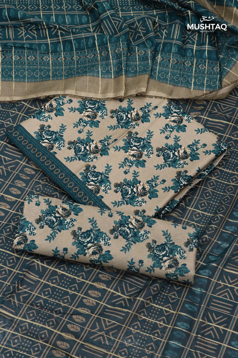 3Pcs Printed Lawn Desgin - 101