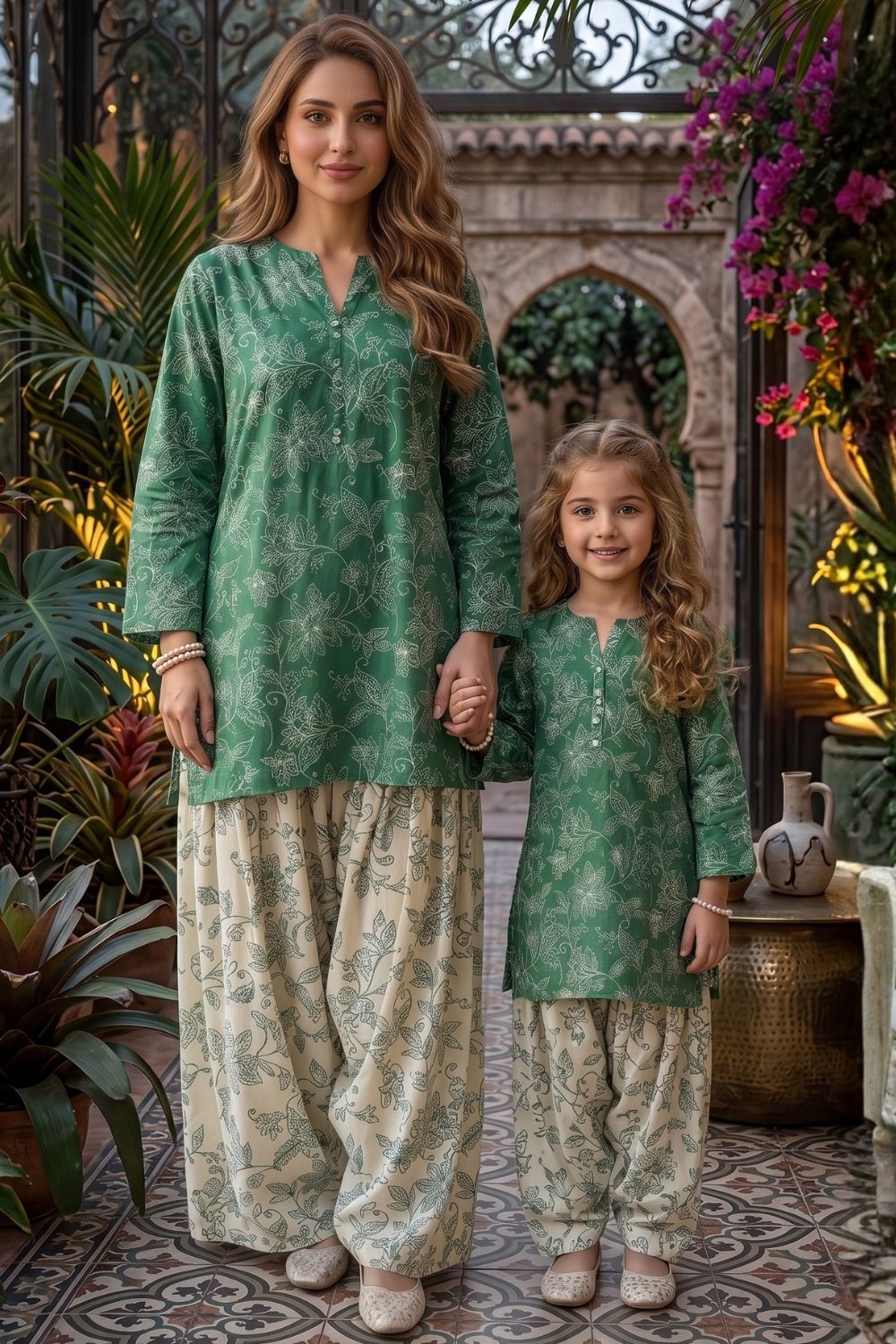 2Pcs Unstitched Printed Azadi Lawn Collection Desgin - 2