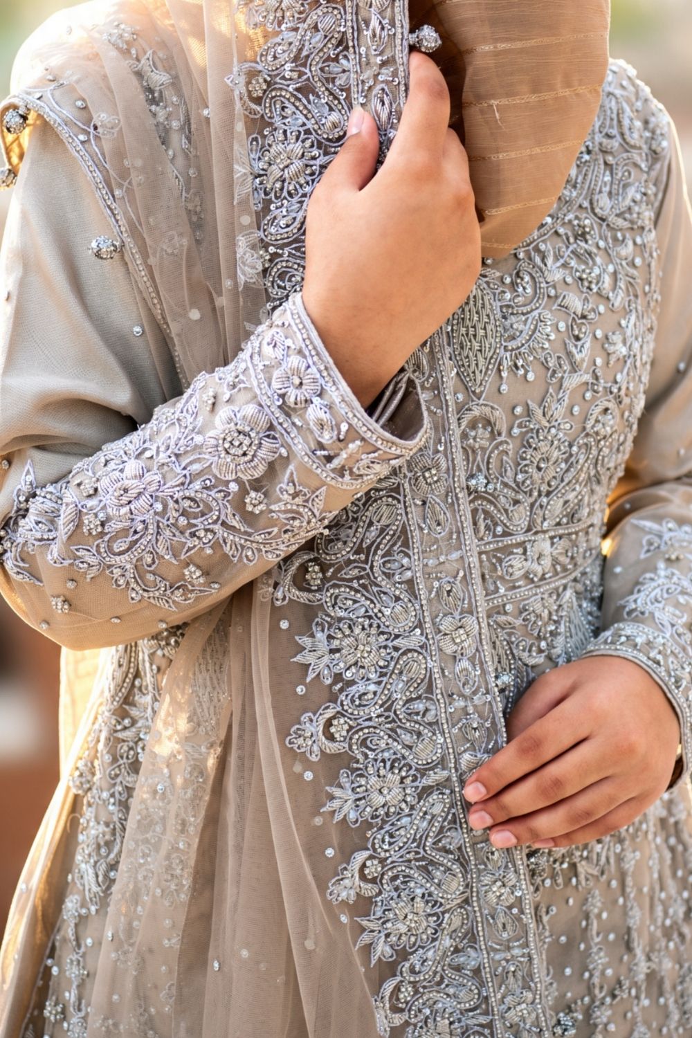 Crown of Elegance Bridal Wear by MCS Unstitched Handmade Silk Bridal Wear Collection