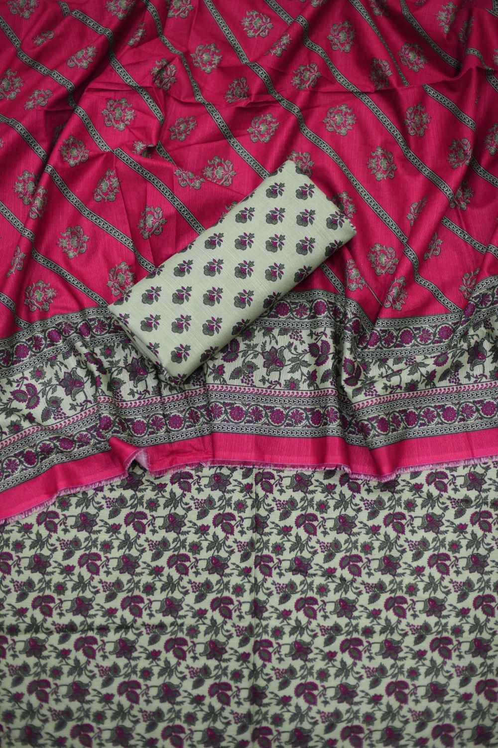 3Pcs Printed Khaddar Desgin -15