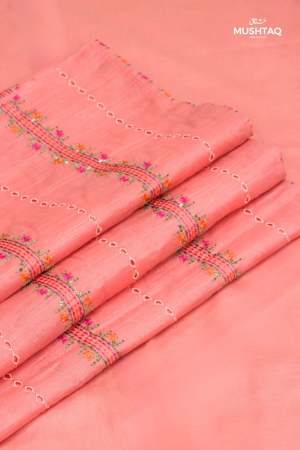 2Pcs Embroidered Lawn Desgin - 35