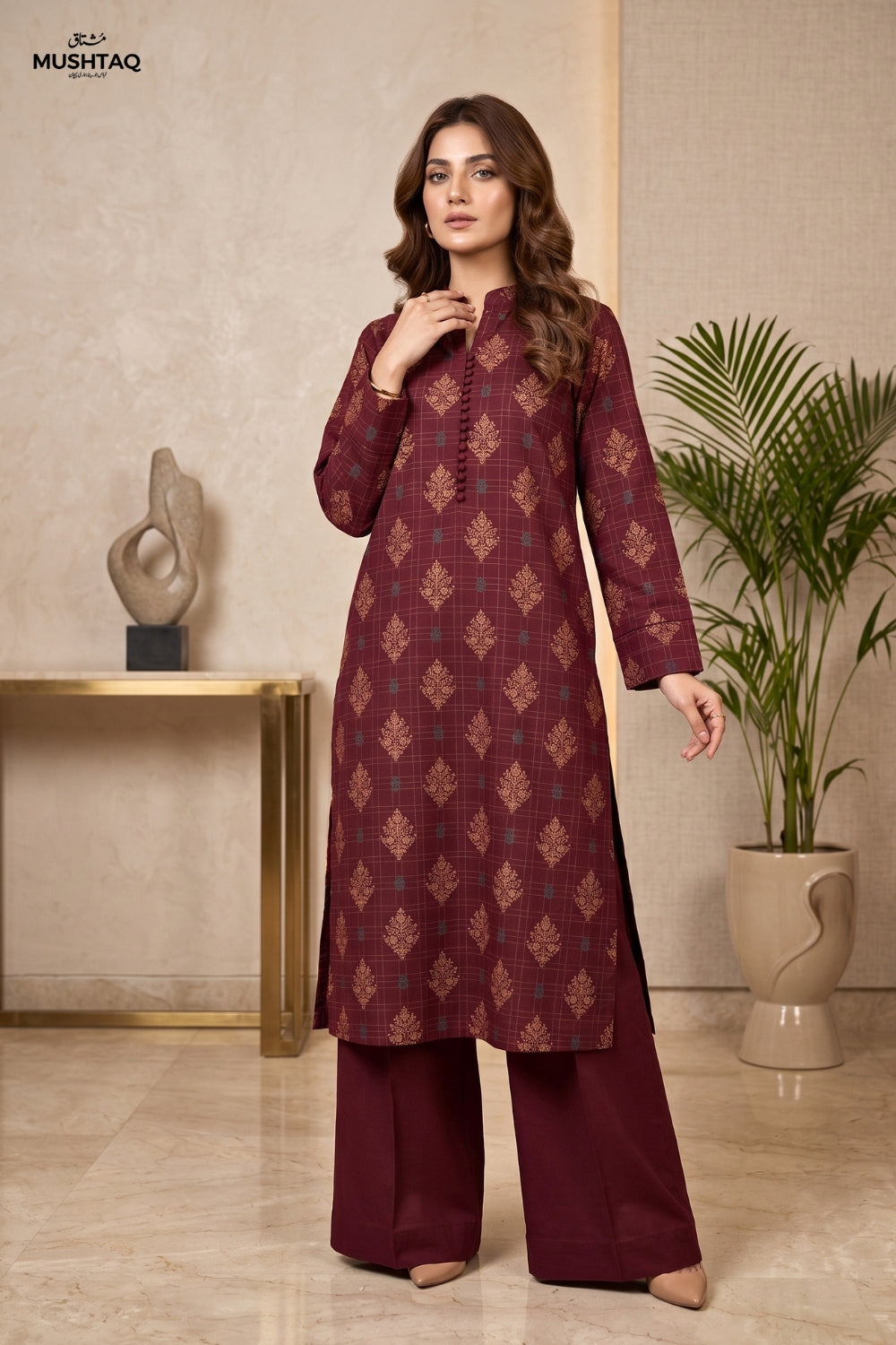2Pcs Unstitched Printed Marina Ghazal Collection Desgin - 2